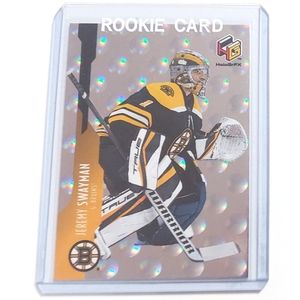 Jeremy Swayman Boston Bruins Goalie Rookie HoloGrFx HG-17 2021/22